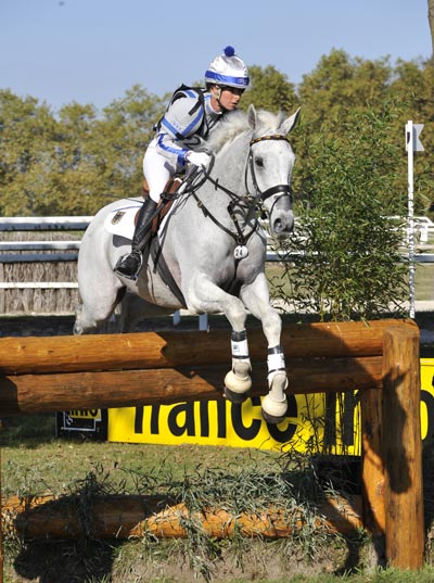 Ringwood Cockatoo er en av hestene som har bidratt til at ISH ligger helt i topp når det gjelder feltritt. Sammen med sin rytter Bettina Hoy bidro han med 152 poeng. (Foto: Kit Houghton/FEI)